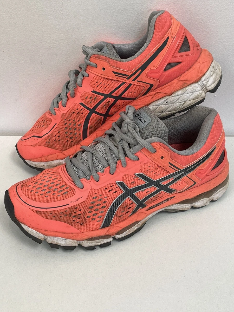 Women&#039;s Gel Kayano 22 Trainers/Shoes Coral 23.5 CM 6.5 US EURO 37.5 | eBay