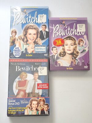 Bewitched - The Complete First & Second Season 1 & 2  - New, Sealed DVD Bonus