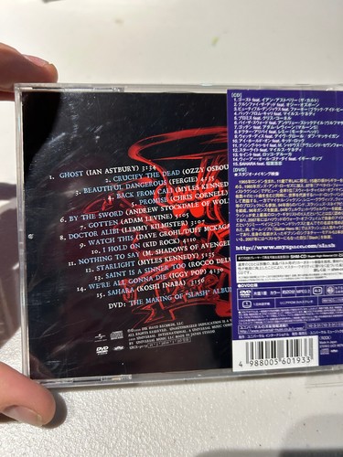 SLASH -S/T SHM CD + DVD JAPAN EDITION IAN ASTBURY - Picture 2 of 2