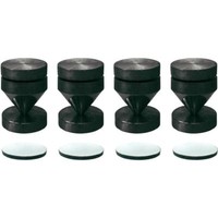 Dynavox Sub-Watt Absorber GeräTefüßE Noisekiller Schwarz 4Er-Set 206001