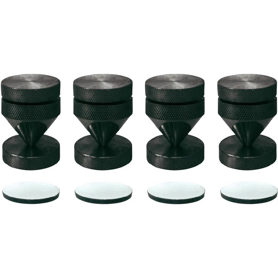 Dynavox Sub-Watt Absorber Gerätefüße Noisekiller schwarz 4er-Set 206001 - Bild 1 von 1