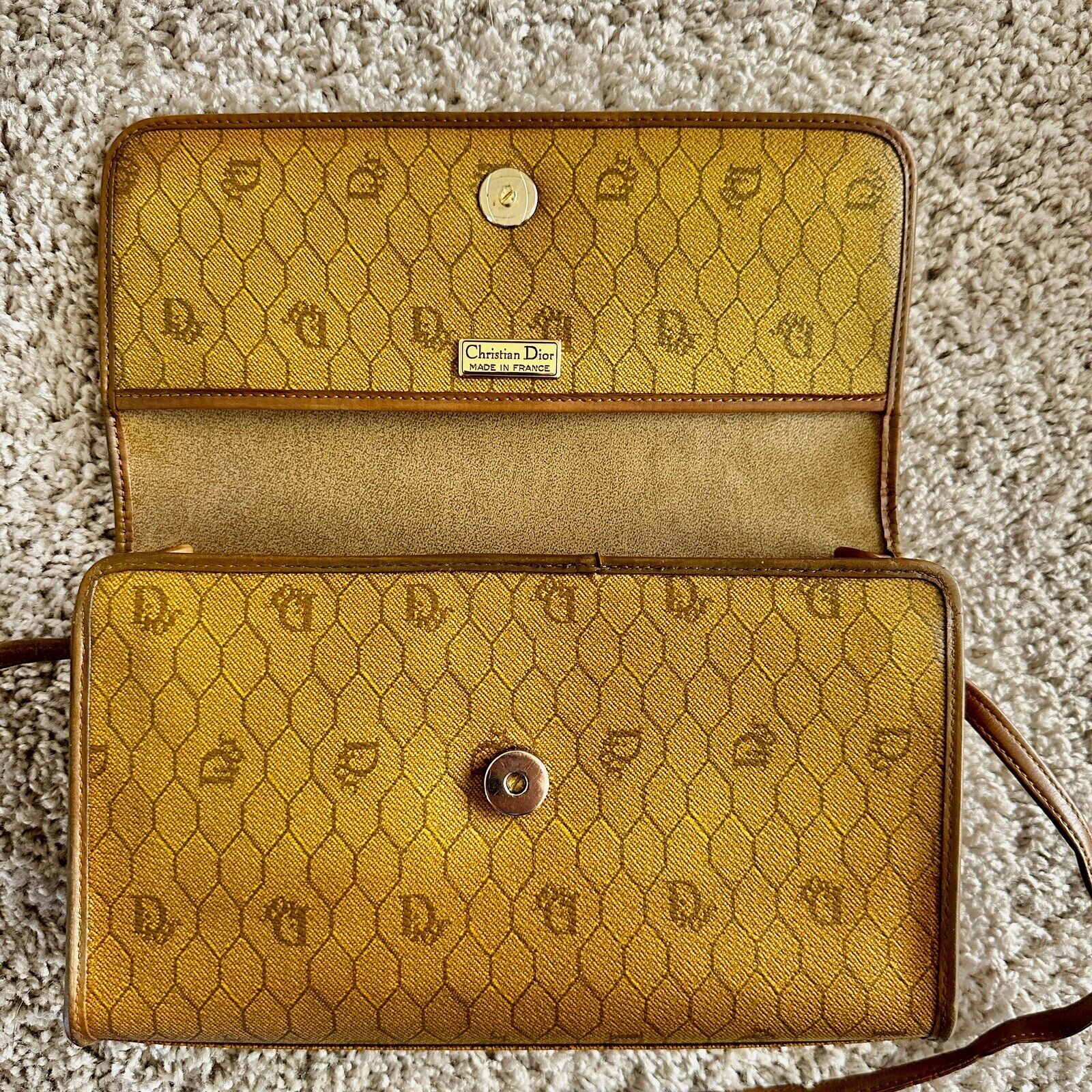 Christian Dior France Rare Vintage Shoulder Bag C… - image 12