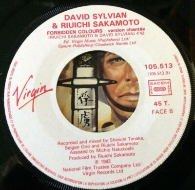 DAVID SYLVIAN & RYUICHI SAKAMOTO Forbidden Colours 7
