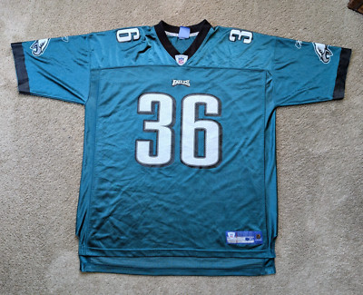 Brian Westbrook Jersey Mens XXL Philadelphia Eagles Reebok NFL Y2K #36