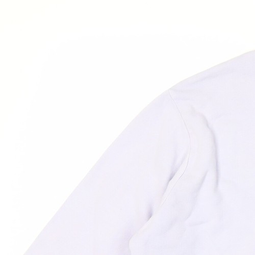 Topshop Women's Ivory Pullover Sweatshirt Size 8 - Picture 4 of 12
