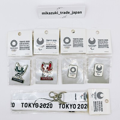 Tokyo 2020 Olympic Paralympic Game Mascot Miraitowa Someity Pin