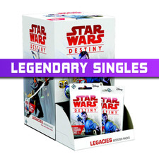 Legacies Legendary Singles - Star Wars Destiny - COMPLETE YOUR COLLECTION 