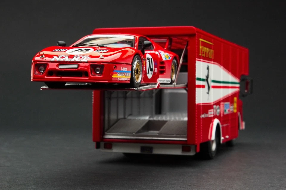 Exoto 43 | Ferrari N.A,.R.T. Race Car Transporter | EXO00015GS3 - Image 2 of 4