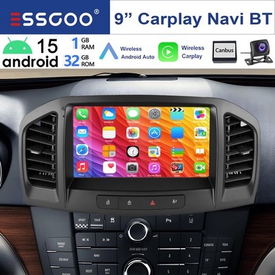 Android 15 Für Opel Insignia A G09 2008-2013 9'' Autoradio GPS Navi WIFI +Kamera