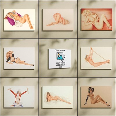 Custom Personalised Print Alberto Vargas Vintage Fine Art Prints