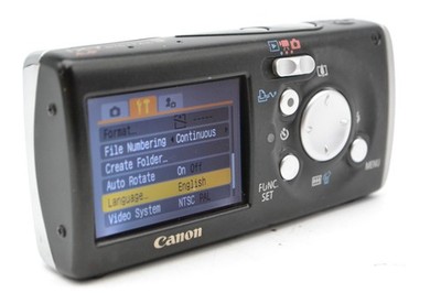 【希少】Canon IXY DIGITAL L3ジェットブラック Canon IXY Digital L3 6MP Compact Digital Camera 3x Optical Zoom