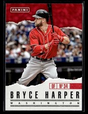 2017 Panini Father's Day #21 Bryce Harper Card Washington Nationals