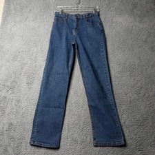 Faded Glory Jeans Women's Juniors Size 16R Straight Fit Denim