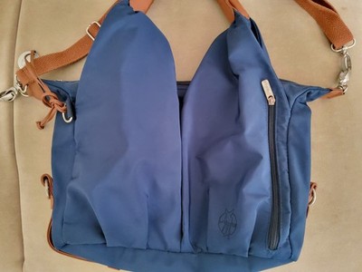 Tasche, Wickeltasche in Dunkelblau von LÄSSIG  