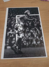 Superb Hand Signed Bobby Bell Ipswich Town 12x8