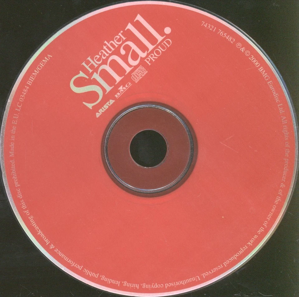 Heather Small Proud CD Europa Arista 2000 74321765482 - Bild 3 von 3