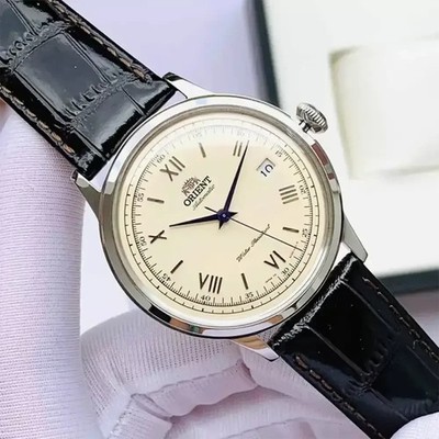 Orient Bambino TAC00009N0 Version II Automatic Dress New Full Set Men's Watch