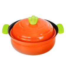 Wahei Freiz Mini Tabletop Pot, 19Cm, Carrot, For 1-2 People, Induction , Gas, P_