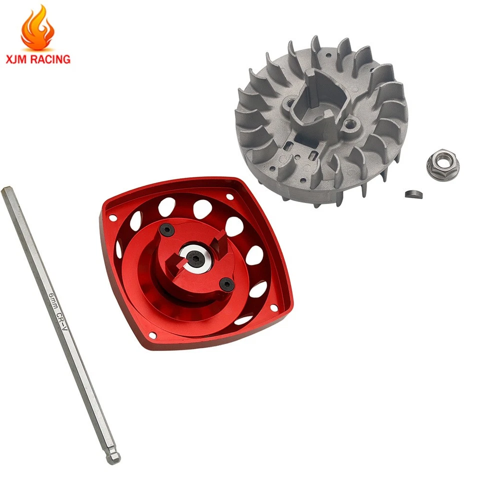 Roto Starter And Flywheel For 23cc-36cc Fit 1/5 HPI BAJA LOSI GOPED REDCAT Car - Image 4 of 4