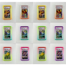 Premium Bumper Guards – TPU Graded Card Case with Clear Backplate for PSA & CGC