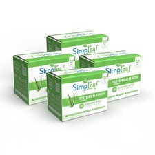 Aloe Vera Gentle Flushable Wipes - Paraben  Alcohol Free - 120 Counts