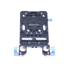 Sirui SM-VM-A V-Lock Battery Plate With Dual 15mm Rail Clamps