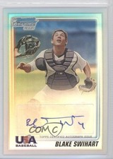 2010 Bowman Chrome USA Stars Refractor 43/199 Blake Swihart #USA-BSW Auto 0a1