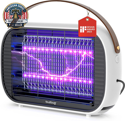 LED Bug Zapper Indoor, 50000 H Long-Lasting LED, Energy Saving & Dual Band Attra