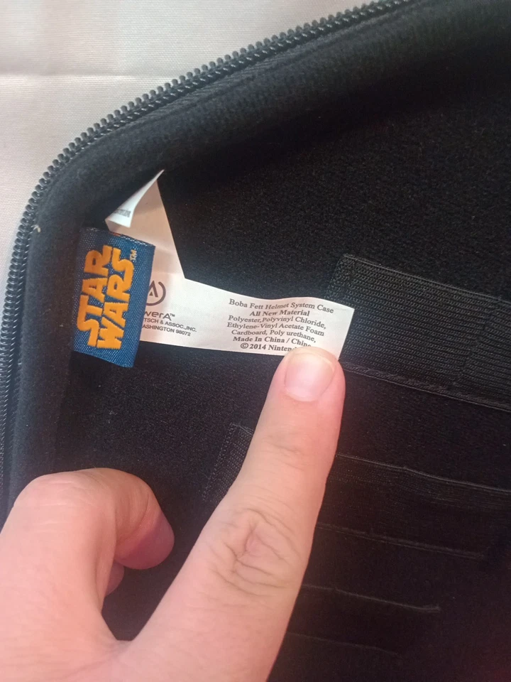 Star Wars Boba Fett Nintendo DS/2DS/3DS Consola Juego Estuche de Transporte Bolsa Solo Foto 3 de 3