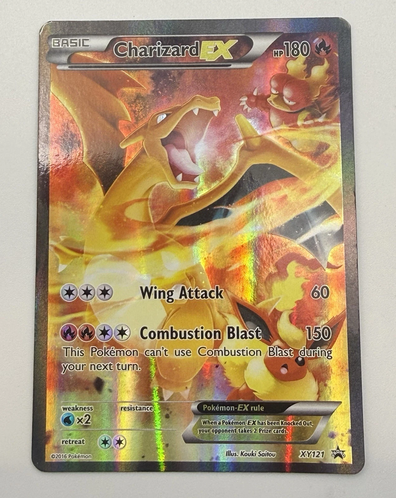 Charizard-EX - XY Black Star Promos #XY121 Price & Value ($94.97