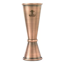 Barfly M37005ACP Japanese Style Jigger, 1 oz x 2 oz, Antique Copper