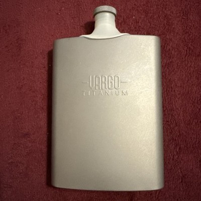 Vargo Titanium Funnel Flask - 8 oz.