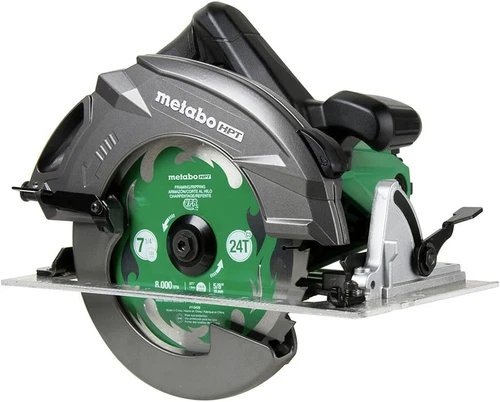 RIPMAX 7-1/4" Circular Saw Kit - 6,800 RPM, Dust Blower, 5-Year Warranty