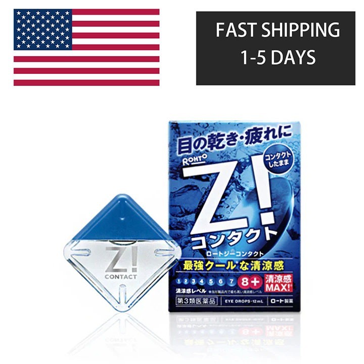 ROHTO Z ! Super Cooling for with lenses EXP 04-2028