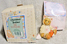 1996 Cherished Teddies "Tabitha" "You're The Cats Meow" 176257NIB Free Shipping