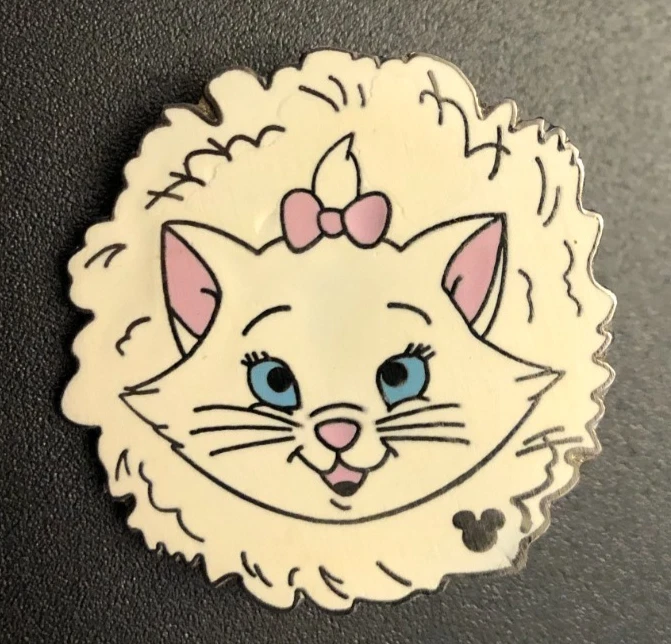 Disney pin 59025 Marie Cats the Aristocats cat Hidden Mickey 2007 pink bow