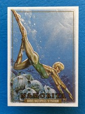 Namorita 2024 Skybox Marvel Masterpieces 92 Platinum Canvas #56