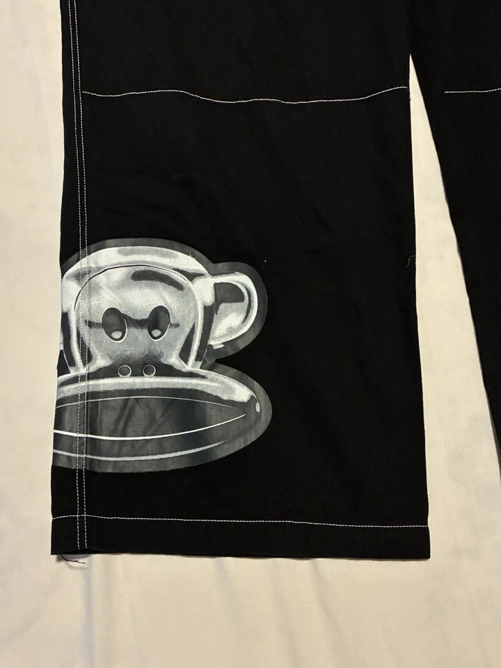 CALÇA CARGO PAUL FRANK JULIUS PRETA Tamanho XL Ótimo Estado Ver Fotos - Imagem 2 de 4