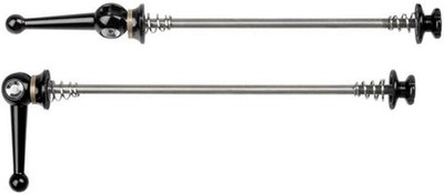 M-Wave Pro QR-Ti 135 Quick Release Set, Silber Schnellspanner aus Titan