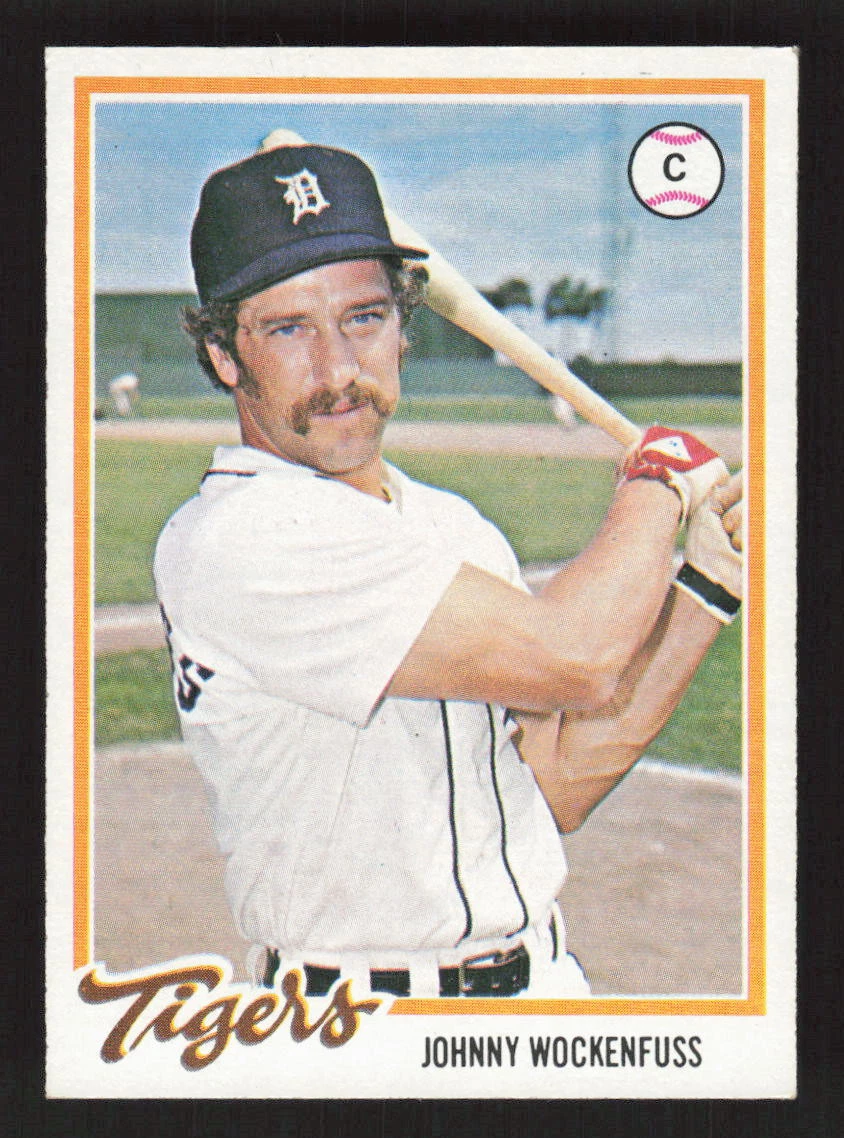 Johnny Wockenfuss 1978 Topps #723 Detroit Tigers Baseball Card NM