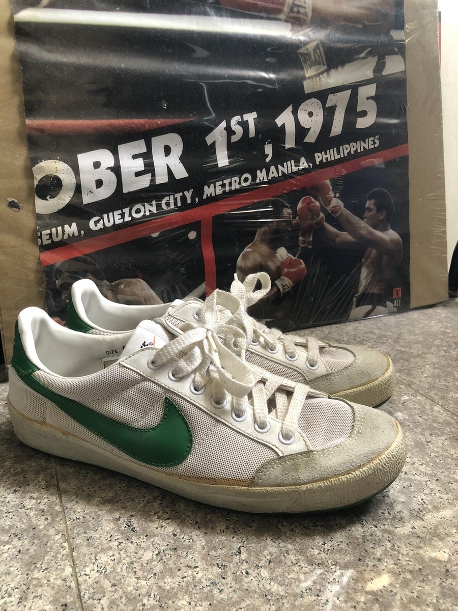 tin overholdelse Retaliate vintage nike 1980 All Court Tennis shoes blazer killshot Men 9 Pine Green |  eBay