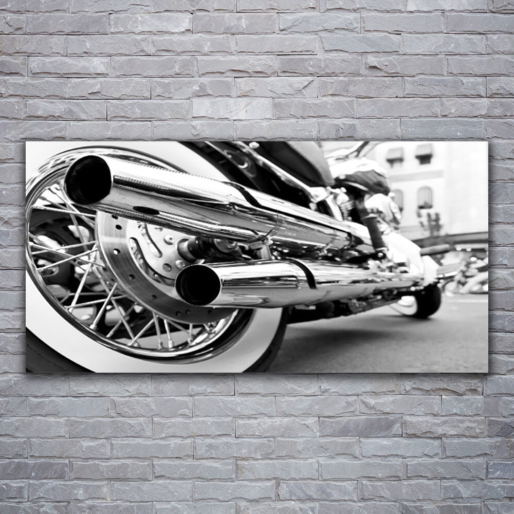 Tableau en verre acrylique 120x60 cm Motor Art pour decoration murale