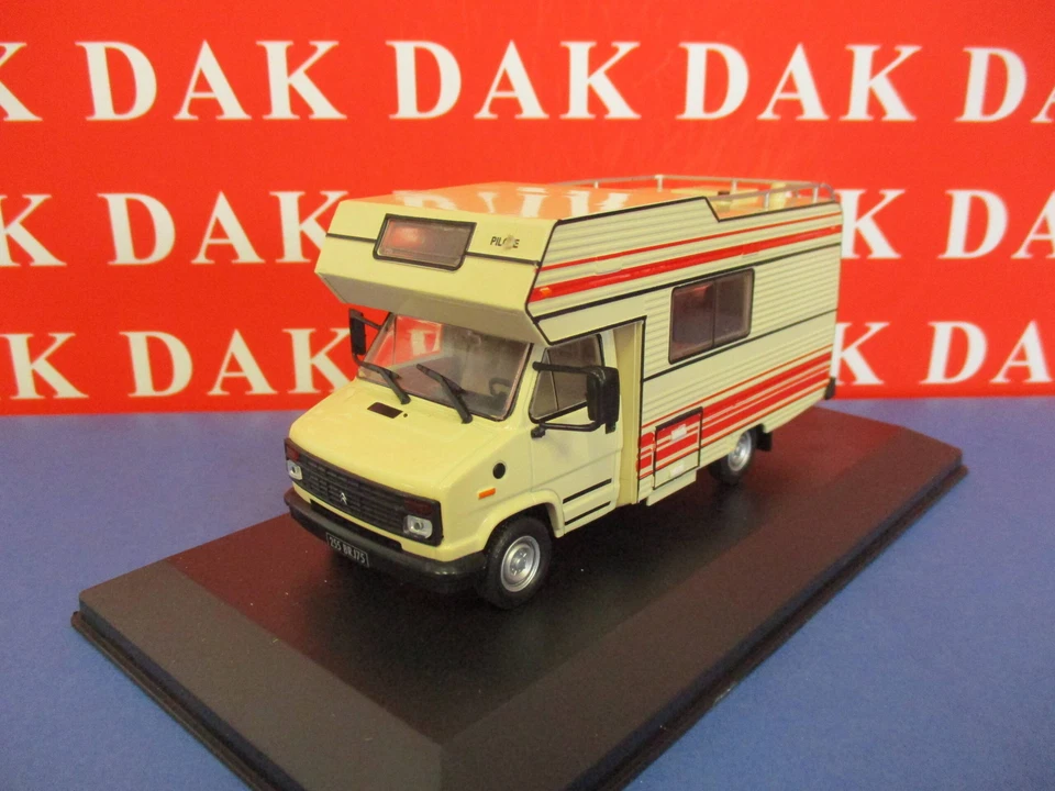 Die cast 1/43 Modellino Camper Citroen C25 (Fiat Ducato) Pilote R 470 1984 - Immagine 2 di 4