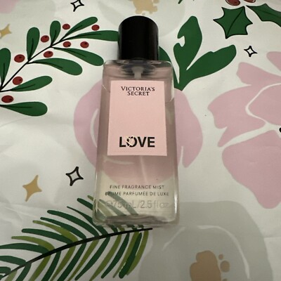VICTORIA'S SECRET LOVE FINE FRAGRANCE MIST TRAVEL SIZE 2.5 oz.