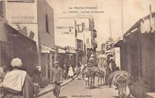 Maroc - RABAT - La rue des Consuls - Magasin J. Robic & Cie. - Boucherie Lyonnai
