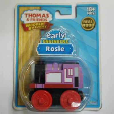 LEARNING THOMAS EARLY ENGINEERS WOODEN HÖLZERNER MAGNETISCHER HOLZZUG FAT ROSIE