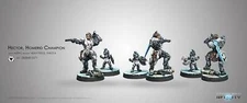 Hector, Homerid Champion (Heavy Pistol, EXP CCW) Infinity Corvus Belli