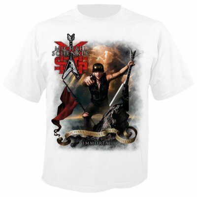 MICHAEL SCHENKER GROUP (MSG) - Immortal Cover White T-Shirt