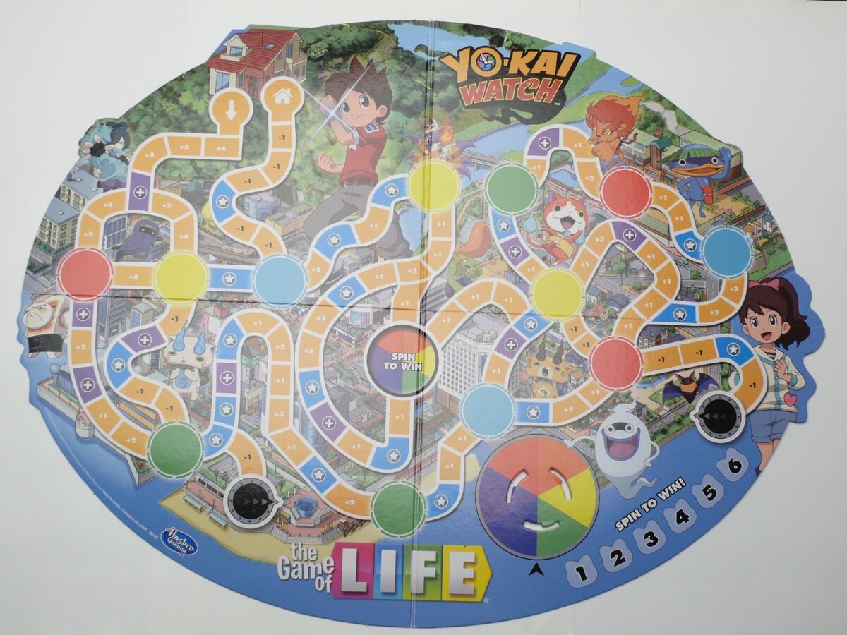  Hasbro Gaming The Game of Life: Yo-kai Watch Edition