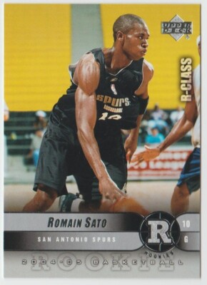 2004-05 Upper Deck R-Class #131 Romain Sato RC - San Antonio Spurs